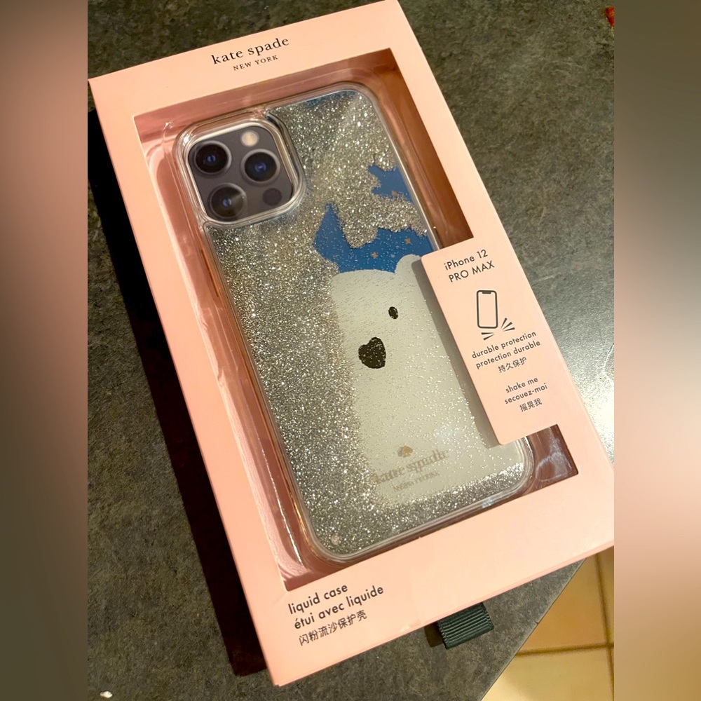 Adorable Kate Spade New York iPhone 12 PRO Max case still in box